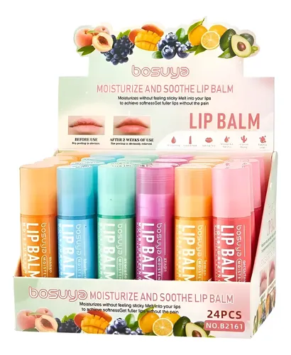 Set 24 Bálsamos Labiales Hidratantes Bosuya