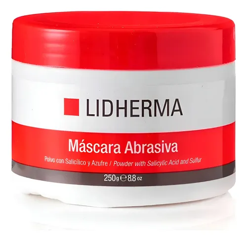 Formula Abrasiva Lidherma Mascara Facial En Polvo Exfoliante Tipo de piel Normal