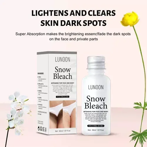 Crema Blanqueadora De Nieve, Crema Privada Blanca Y Alternat Color Fix