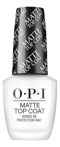 Opi Top Coat Esmalte Mate Secado Rápido Larga Duración