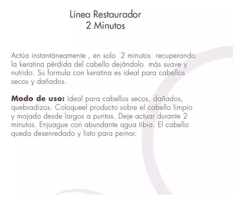 Shampoo Y Acondicionador Restaurador Bonmetique 350ml Kit X2