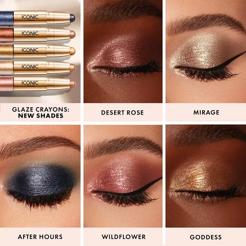 Sombra de Ojos Iconic London Glaze Crayon Intense Crayón + Líquido After Hours