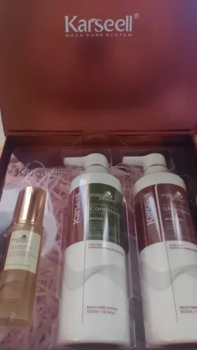 Kit Karseell Shampoo Acondicionador Serum Originales