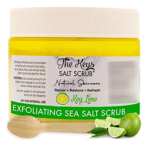 Exfoliante Corporal The Keys Sal Marina Con Lima 350 Ml Con