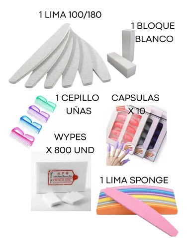 Limas X25 -cv 100/180 Uñas Esculpidas