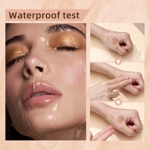 Miasarah Lápiz Sombra Líquida Mate Y Glitter Waterproof #1