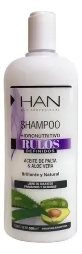 Shampoo Y Acondicionador Rulos Definidos Han 500ml
