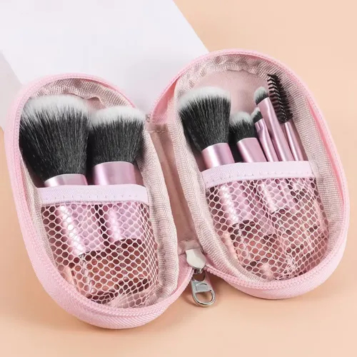 /.,. Conjunto De Pincéis De Maquiagem De 10 Peças.