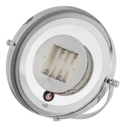 Espejo Para Maquillaje Gadnic Gmd710 Luz Led 7x/1x Reversible Giro 360°