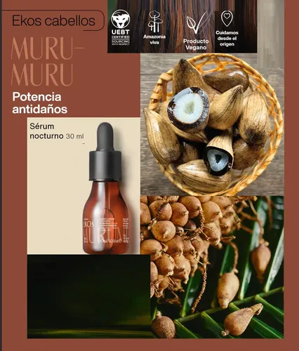 Serum Capilar Nutritivo Nocturno Murumuru Ekos Natura Vegano