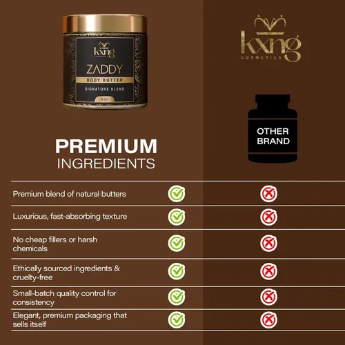 Manteca Corporal Kxng Cosmetics Zaddy Organic 113 Ml