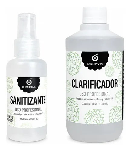 Cherimoya Kit Sanitizante Antiséptico Y Clarificador