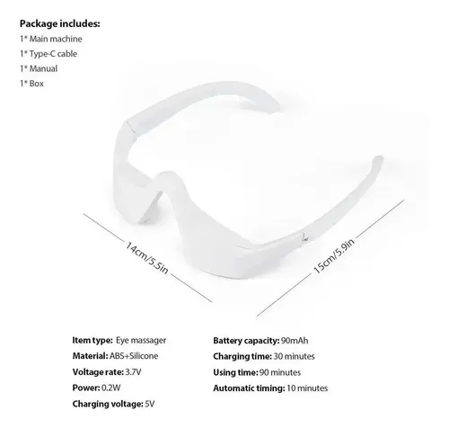 # Ems Eye Contour Device For Lifting And Toning, Reduces &