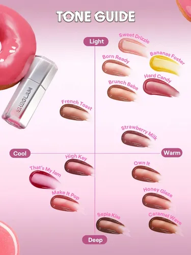 Brillo Labial Sheglam Glass Lock Air Gloss Bananas Foster