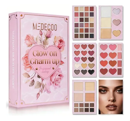 Kit De Maquillaje De Una Pieza, Paleta De Colores Faciales