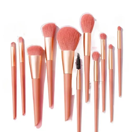 Juego De Brochas De Maquillaje Suaves De 11 Piezas, Aplicaci