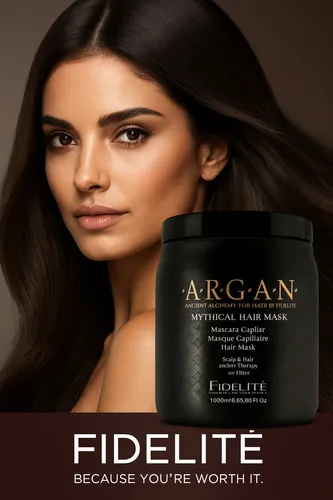 Kit 4 Mascaras Fidelite Argan Keratina Almendra Coco X 1kg