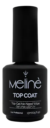 Esmalte Meliné Top Coat Manicuria Semipermanente Gel On-off