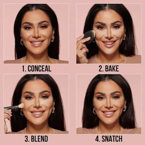 Huda Beauty Baby Bake – Polvo Facial Tamaño de Viaje -6g Tono Banana Bread