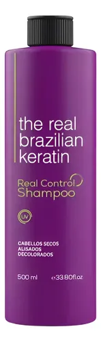 Kit X 2 Shampoo Real Control Cabellos Secos Alisados X 500ml