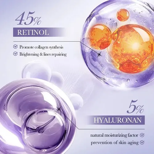 Kit Combo 6 Piezas Skincare Bioaqua Retinol Vitamina A