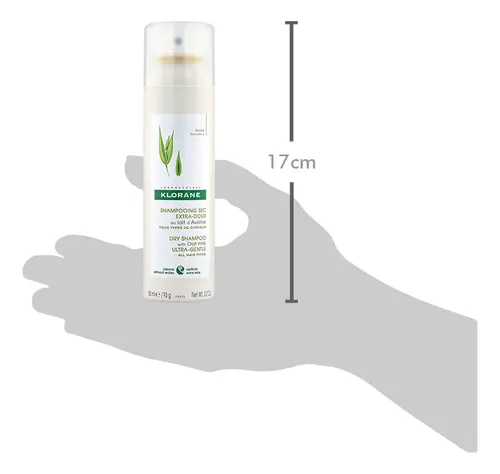 Shampoo Klorane Seco Leche De Avena Sin Agua 150ml