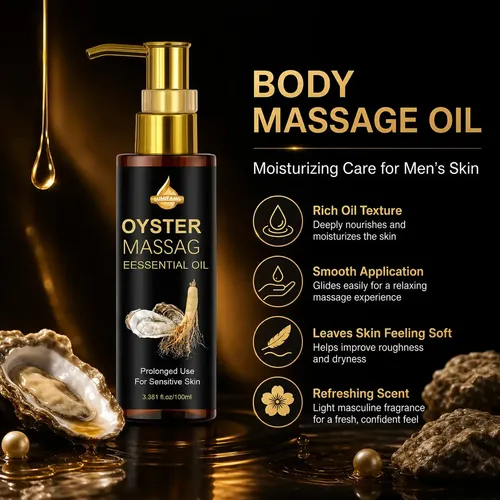 Aceite Corporal Para Hombres Sumifang Oyster 100 Ml