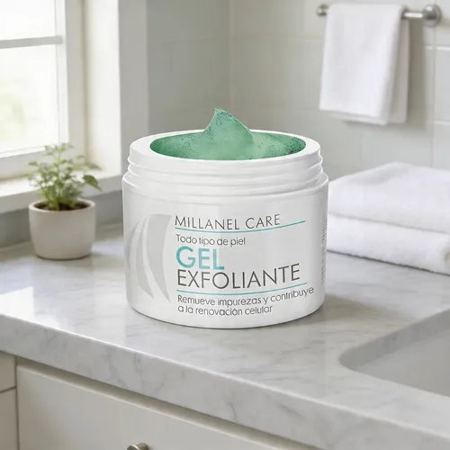 Gel Exfoliante Facial Remueve Impurezas Renovación Celular