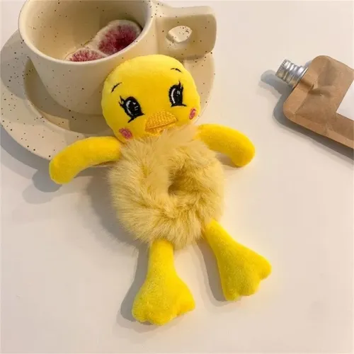 Paquete De 5 Coleteros De Peluche Con Bonitos Dibujos Animad
