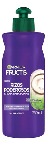 Crema para Peinar Fructis Rizos Poderosos 250ml