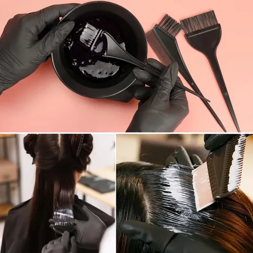 Kit De Cepillo Y Tazón Para Tinte De Cabello 22 Piezas,
