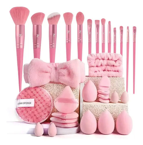 Set Completo De 33 Piezas De Herramientas De Maquillaje,