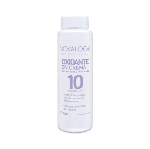 Novalook Oxidante Cremoso Con Keratina Profesional 90ml