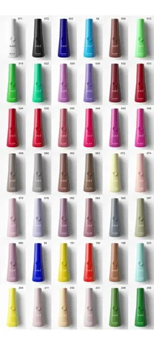 Pack 10 Unidades Esmalte Semipermanente Uv Led Navi 10 Ml