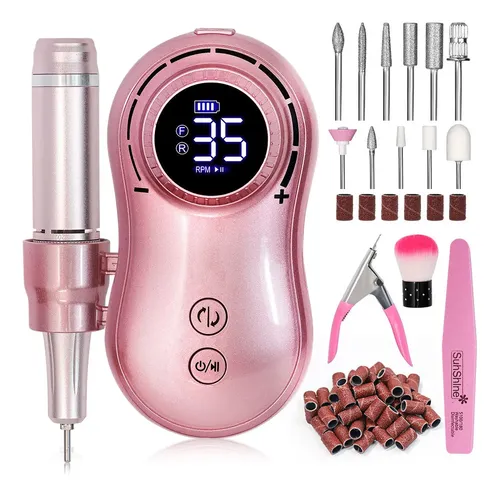 Lima Uñas Jf602 Recargable Portátil Eléctrica Kit Uñas