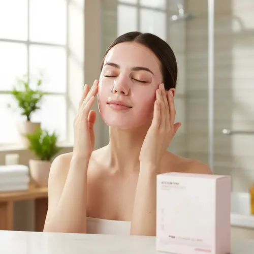 Mascarilla Facial X4 Biocolageno 100% Absorbible Pdrn Pink