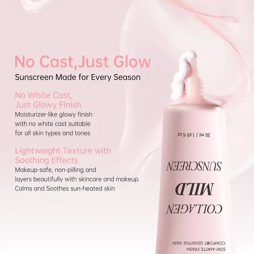 Protector Solar Facial Collagen Mild Centella Spf50