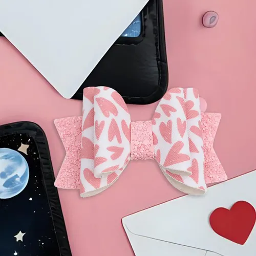 5 Paquete De 2-6 Lazos Para El Pelo De Valentín, 5 Piezas