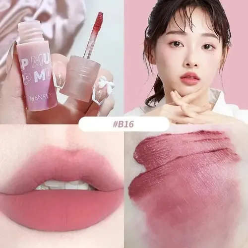 Labial Liquido Mate Efecto Terciopelo Lip Mud – Mansly Color B16