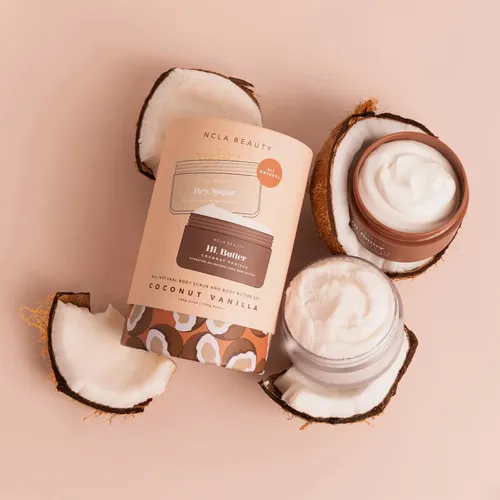 Exfoliante Corporal Ncla Beauty, 100 G, Coco Y Vainilla, 2 U