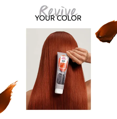 Tratamiento Capilar Wella Color Fresh Mask Copper Glow 150 M