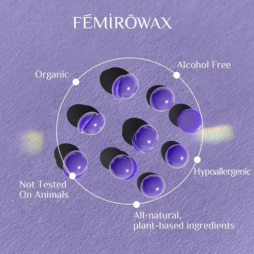 Cera Dura Femirowax Lavanda 1 Lb – Perlas Depilación Piel