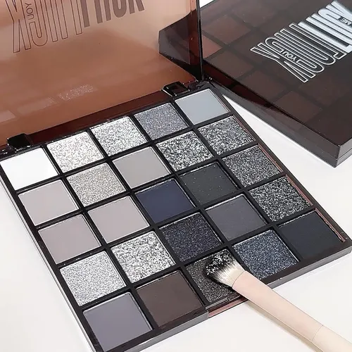 Paleta De Sombras K’apeine 25 Color Silver Galaxy
