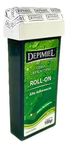 Cera Roll-on Alta Adherencia Aloe Vera 100g Depimiel
