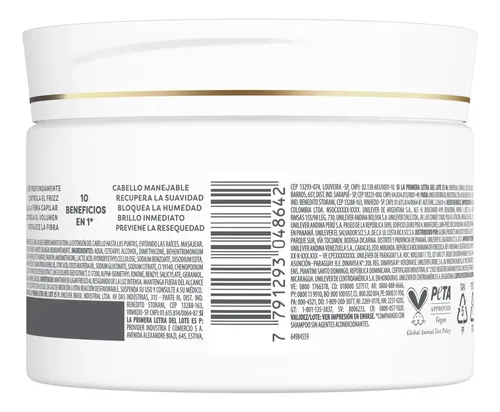 Máscara Dove Óleo Nutrición Ultra Cuidado 300 G