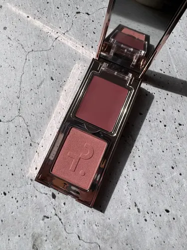 Mini Major Headlines Crème&powder Blush Duo Rubor Patrick Ta Tono Del Maquillaje She Goes To The Gym