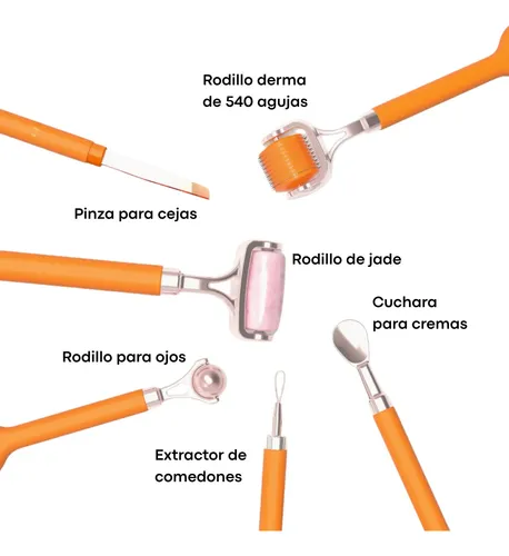 Set De Belleza Dermatools 6 Piezas Con Estuche
