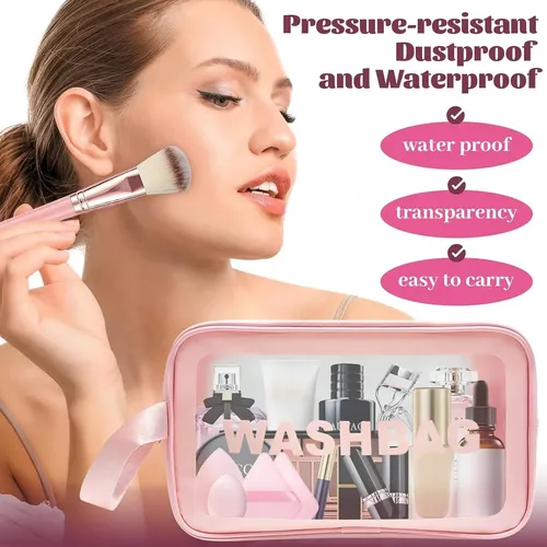 Set De 44 Brochas De Maquillaje Profesional Con Funda, Cara