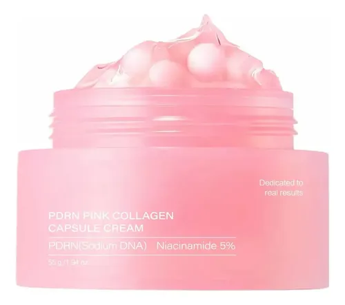 Crema Pdrn Salmón Colágeno Rosa Cápsulas Niacinamida Koec