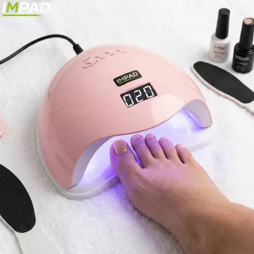 Cabina Secador De Uñas Led Uv 48w Con Sensor Reloj Digital
